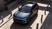новый exeed ex6 rx показали официально кроссовер сверху спереди
