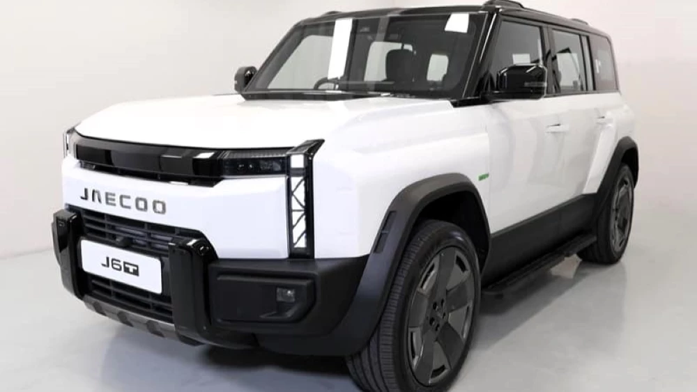 jaecoo j6t fulwin x3l гибрид кроссовер спереди сбоку