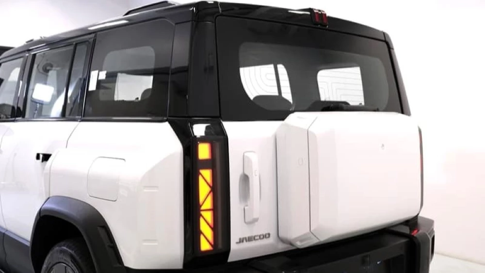jaecoo j6t fulwin x3l гибрид кроссовер сзади сбоку