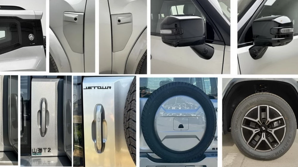 jetour traveller 7 cdm кроссовер рестайлинг элементы экстерьера