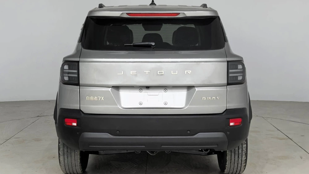 jetour traveller 7x кроссовер рестайлинг сзади