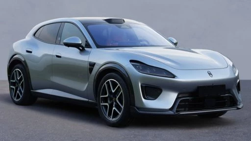 chery luxeed RX сбоку спереди кроссовер электрический