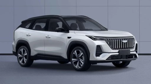 Прототип Volga K40 обновили в Китае geely atlas сбоку спереди