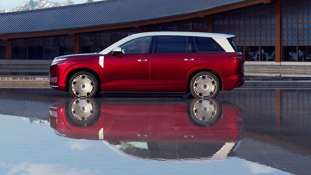 старт продаж byd datang great tang китай сбоку кроссовер красный