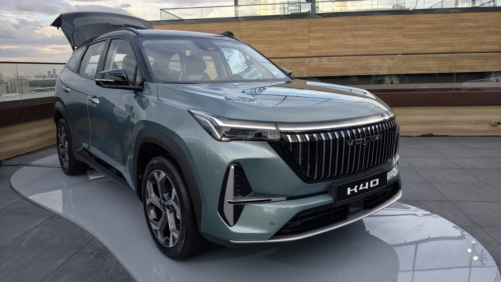 Volga K40 презентация в России спереди сбоку
