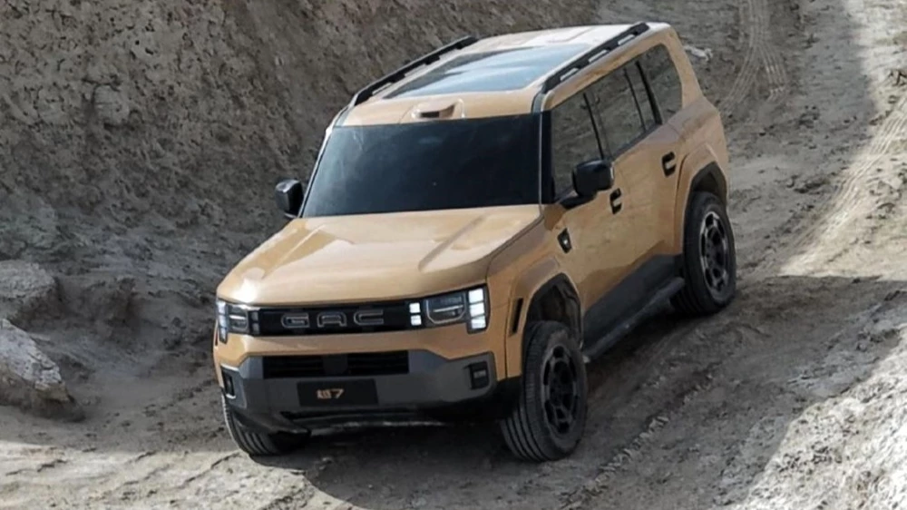 внедорожник gac yue 7 сбоку спереди 2026