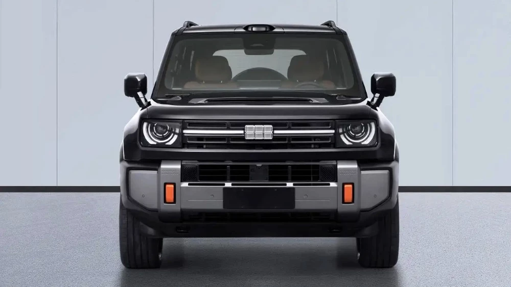 внедорожник geely galaxy cruiser 700 спереди гибрид