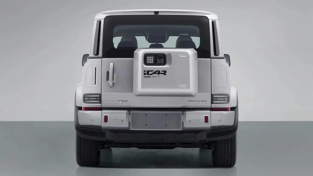 кроссовер chery icar v25 сзади гибрид