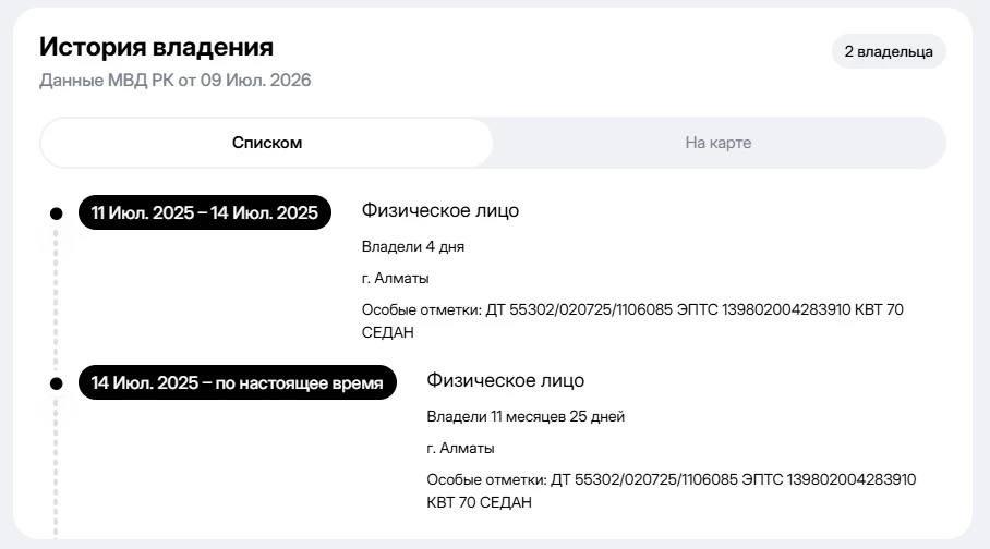Autocheck отчеты история проверка автомобилей в Казахстане