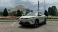 BYD Yuan Up тест в Казахстане сбоку спереди