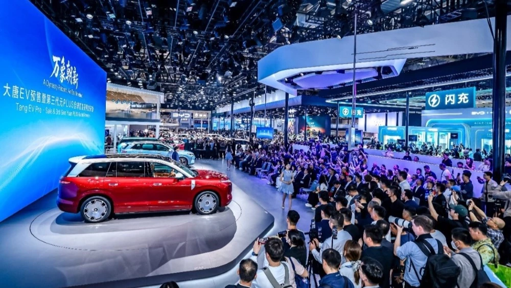 Стенд BYD Пекинский автосалон 2026