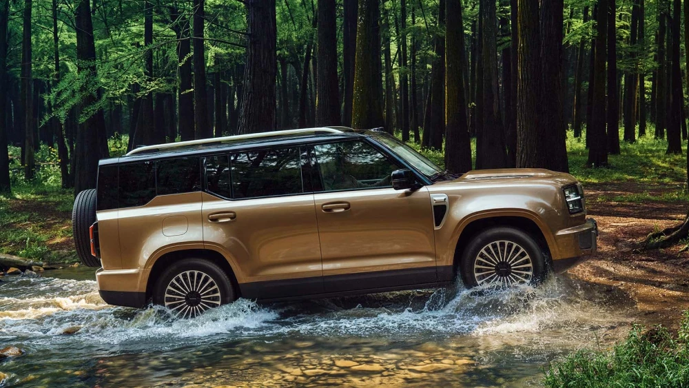 новый кроссовер haval gwm h10 сбоку