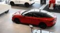 Обновленный новый Changan Uni-V у дилера в автосалоне купить новый сбоку Тюмень