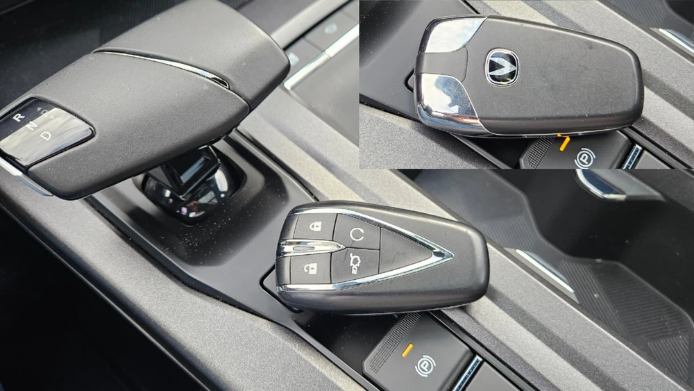 Changan CS35 Plus Max салон интерьер тоннель селектор ключ
