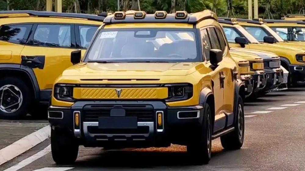 обновленный кроссовер changan deepal g318 спереди 2026