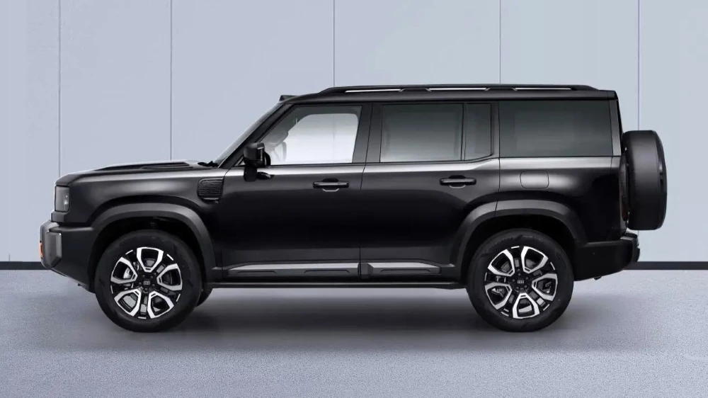 внедорожник geely galaxy cruiser 700 сбоку гибрид