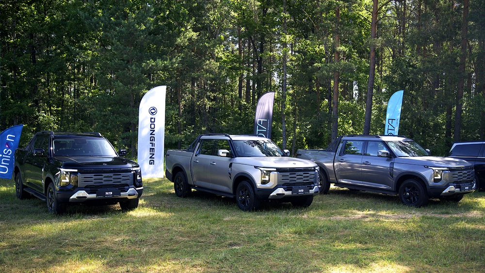 Dongfeng Z9 в Беларуси сбоку спереди