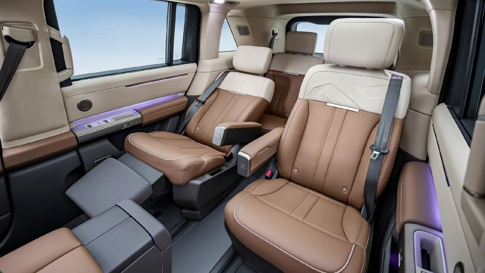Freelander 8 салон интерьер второй ряд сиденья