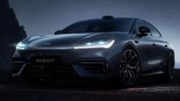 Geely Galaxy TT спереди сбоку