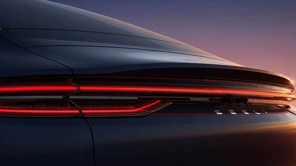 Geely Galaxy TT задняя часть спойлер крышка багажника