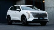 Гибридный Haval H6 появится в Казахстане кроссовер сбоку спереди