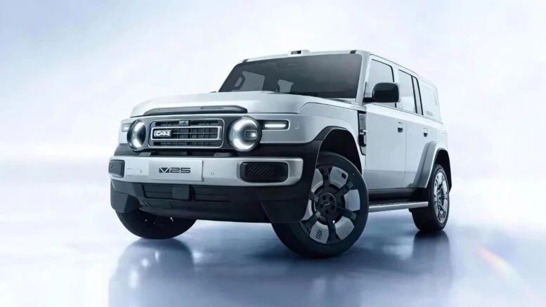 кроссовер chery icar v25 спереди сбоку гибрид