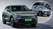 Обновленный Haval Jolion Max заметили в Китае во время тестов сбоку спереди