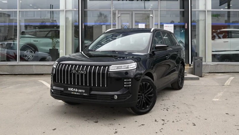Кроссовер Jeland J6 у дилера в автосалоне новый сбоку спереди купить Июль Екатеринбург