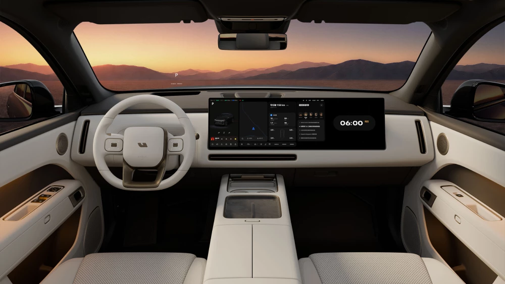 Цена нового Li Auto L6 китай салон