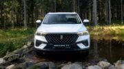 кроссовер faw bestune t77 спереди белый
