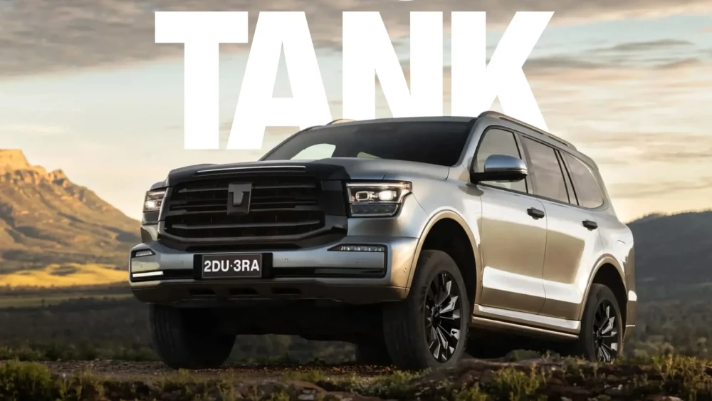 gwm tank 500 сбоку спереди дизельный v6 3 литра
