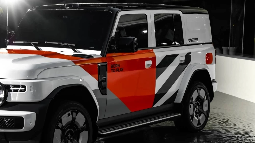 кроссовер chery icar v25 представили официально сбоку