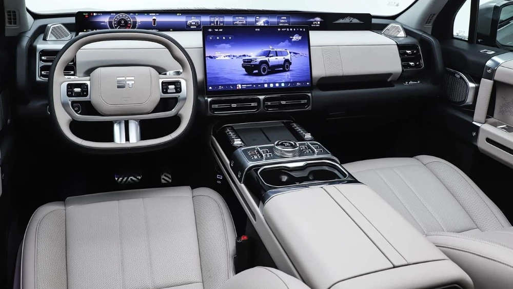 внедорожник jetour g700 moab автосалон чэнду салон интерьер