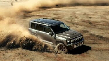 внедорожник haval h9 soul edition сбоку спереди в динамике