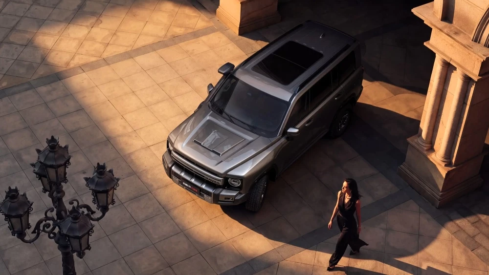 внедорожник haval h9 soul edition верху спереди
