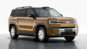 кроссовер byd fcb ti9 спереди сбоку гибрид