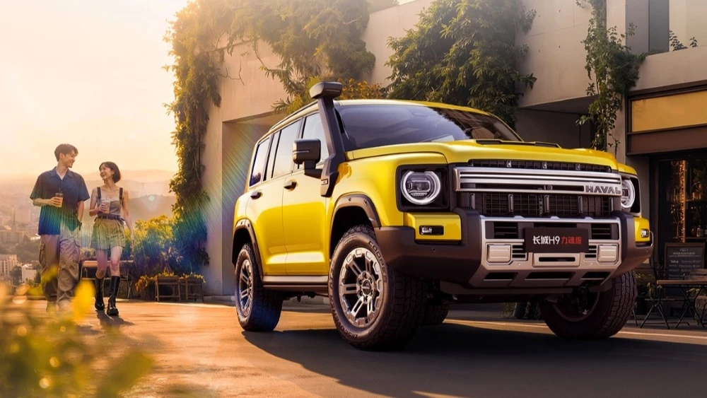 внедорожник haval h9 soul edition сбоку спереди