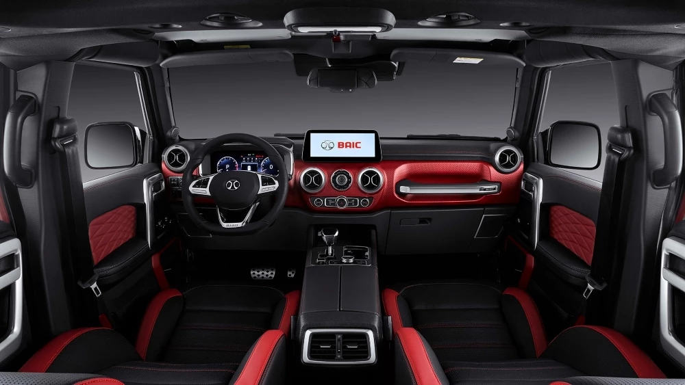 Внедорожник BAIC BJ40 салон интерьер