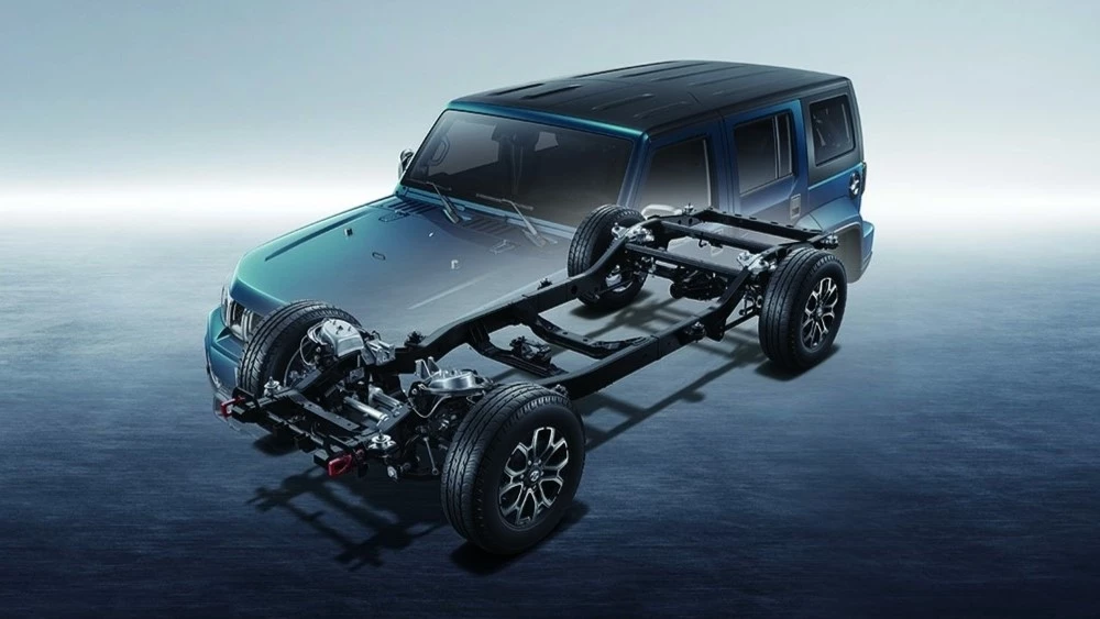 Внедорожник BAIC BJ40 рама