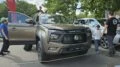 Sinotruk Bolden S7 пикап в России выставка продвижение сбоку спереди
