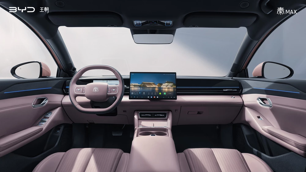 BYD Qin Max салон интерьер