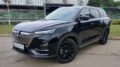 Changan CS75 Pro черный спереди сбоку в городе