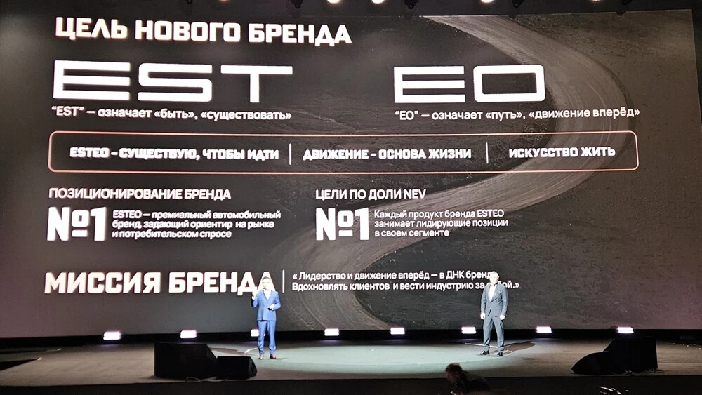 Esteo презентация в России значение логотип маркетинг