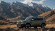 Гибридный кроссовер Esteo V27 сбоку спереди