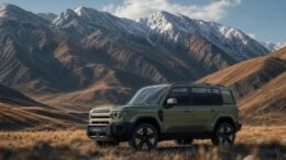 Гибридный кроссовер Esteo V27 сбоку спереди