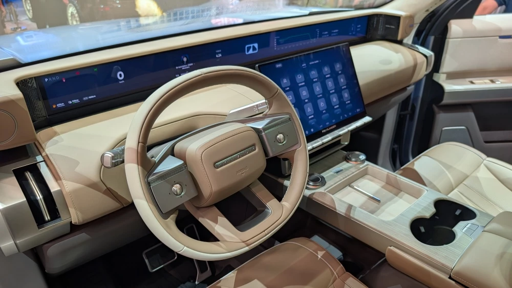 Freelander 8 от Land Rover и Chery автосалон в Чэнду 2026 салон интерьер