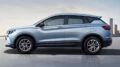 Geely Coolray с атмосферным мотором заметили в России сбоку кроссовер