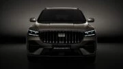 Кроссовер Geely Monjaro получит продвинутый гибрид EM-i спереди кроссовер