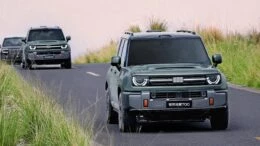 Geely готовит второй внедорожник на платформе Cruiser 700