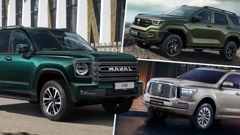 GWM будет собирать в России еще три внедорожника. Haval H9 снова получит дизель GWM будет собирать в России три внедорожника tank 400 tank 500 haval h9